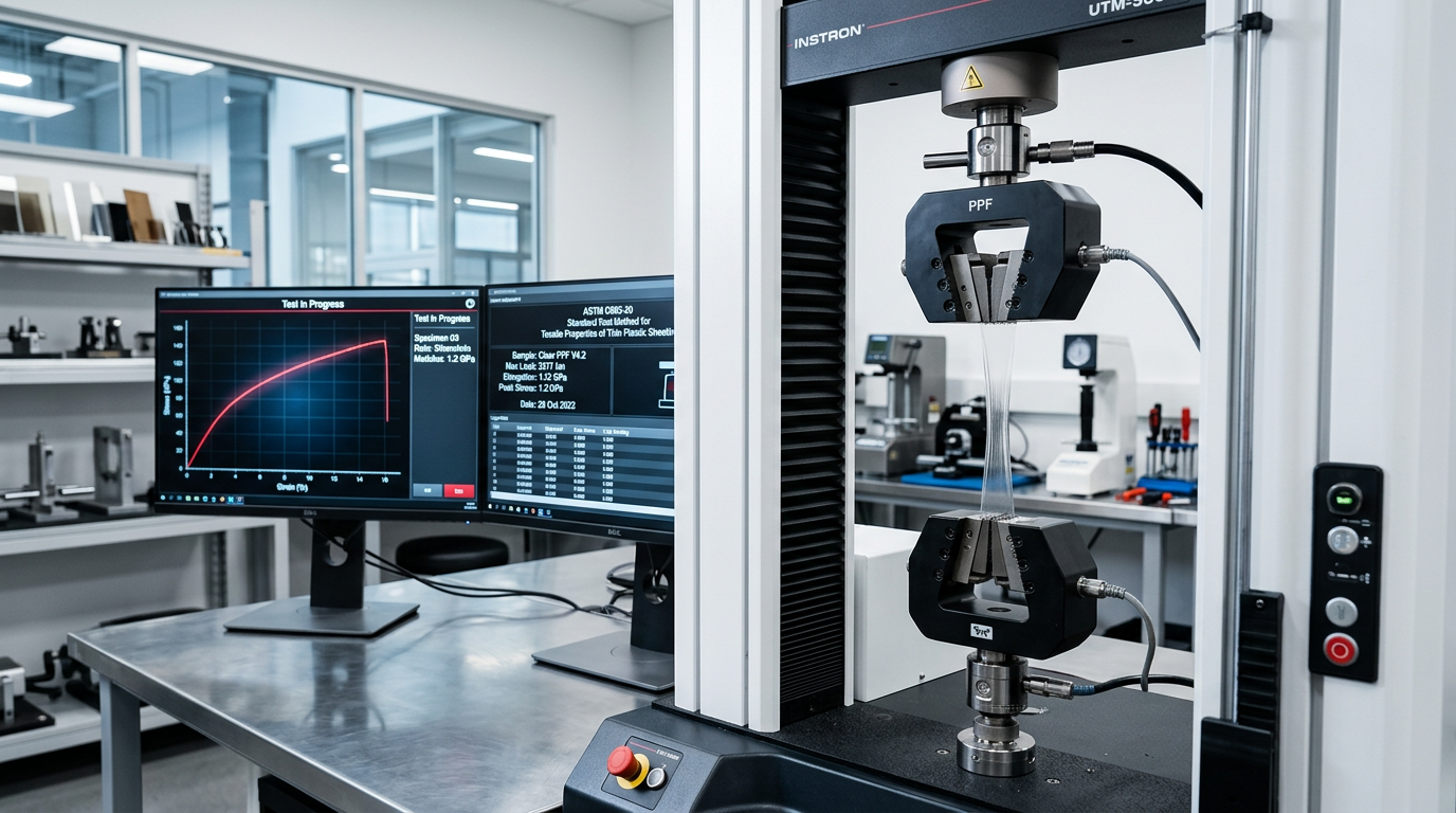 PPF Tensile Strength & Elongation Standards: Engineering Guide